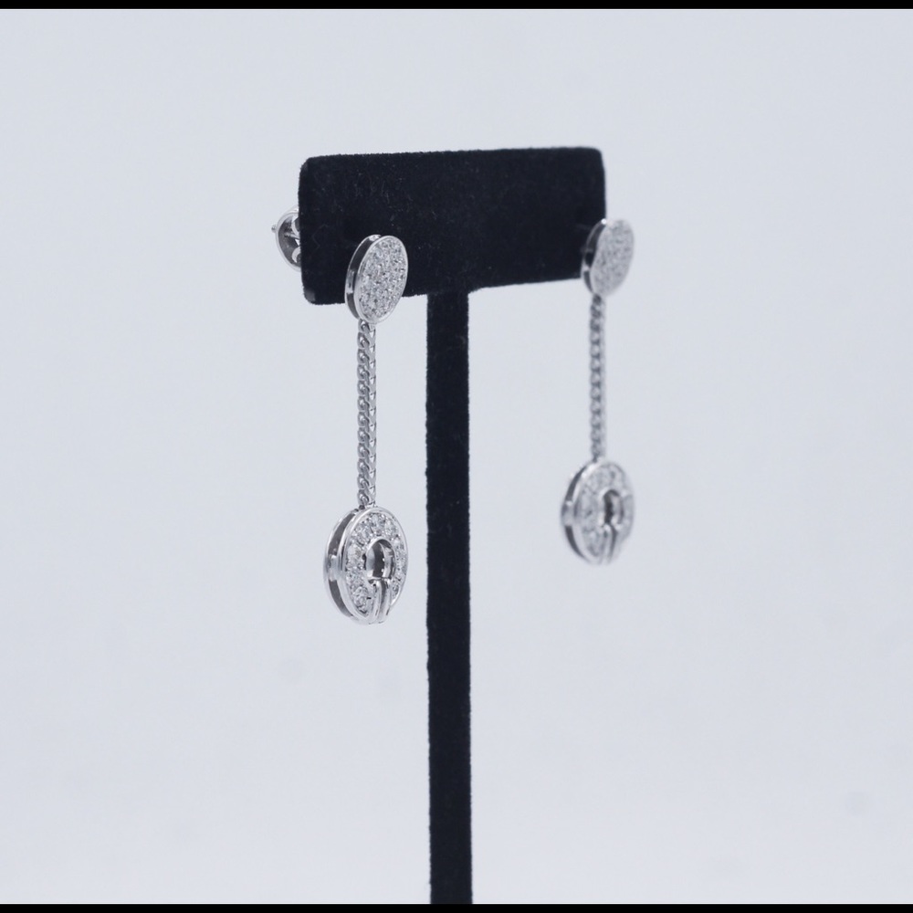 Di MODOLO 18k Gold Diamonds Drop Earrings